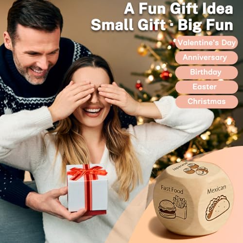Stocking Stuffers for Men Women Adults Date Night Food Dice Mens Gift Ideas - image 3