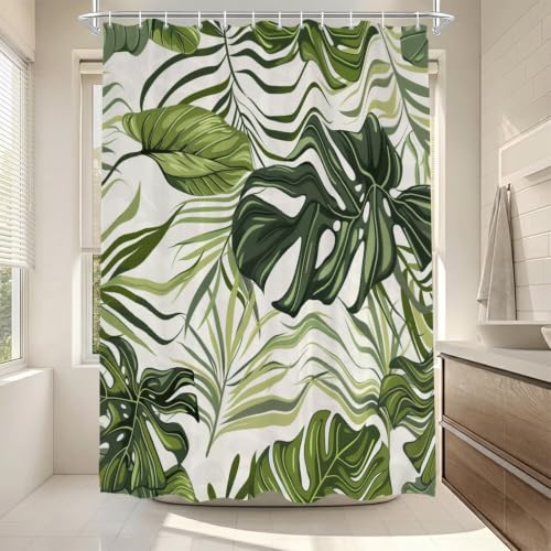 Rideau de douche 120x180cm en tissu polyester imperméable lavable ZO-913 - 4