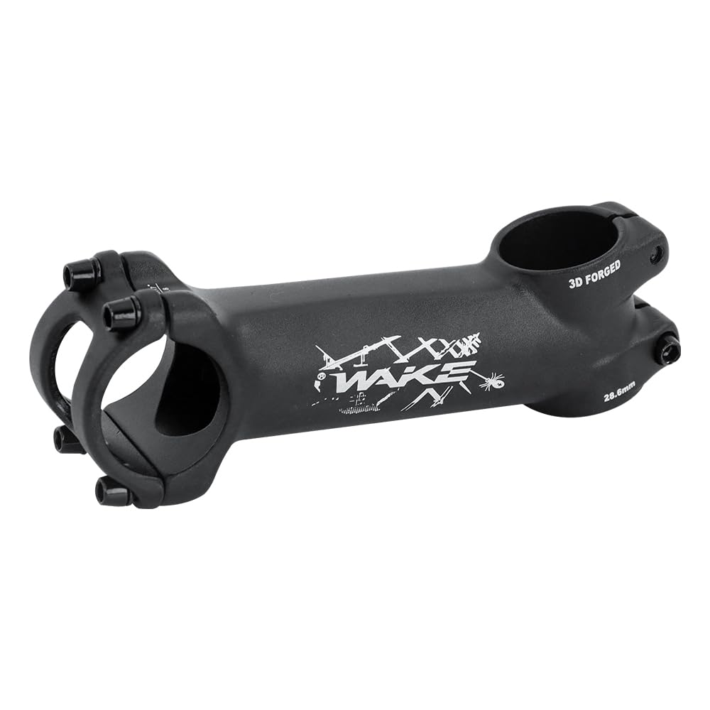 CYSKY Attacco Manubrio 17 Gradi 31,8 60/70/80/90/100/110/120/130mm MTB Attacco Manubrio Mountain Bike per Bicicletta, Bici da Strada, MTB, BMX, Ciclismo