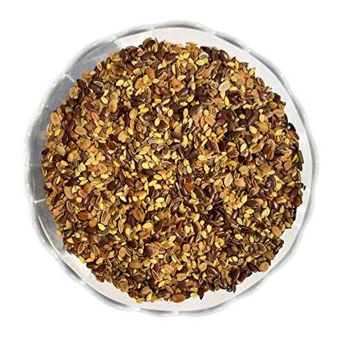 Image of Jyoti Ben's Mukhwas - Roasted Flax seed with Dhaniya Daal, Ajwain, Till(Sesame) & Suwa (Dill Seed) | Natural Blend | After Meal Mouth Freshener
