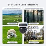 EZVIZ 4G 8MP(4MP+4MP) Camera Exterieur sans Fil à Double Objectif,CB90x Kit - 8