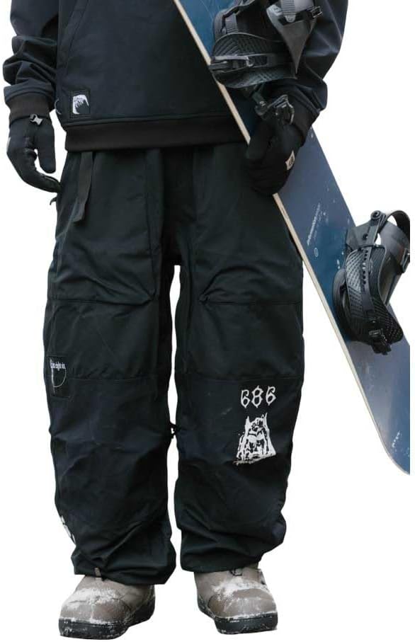 Burton メンズ リザーブ 2L ストレッチパンツ トゥルーブラック L