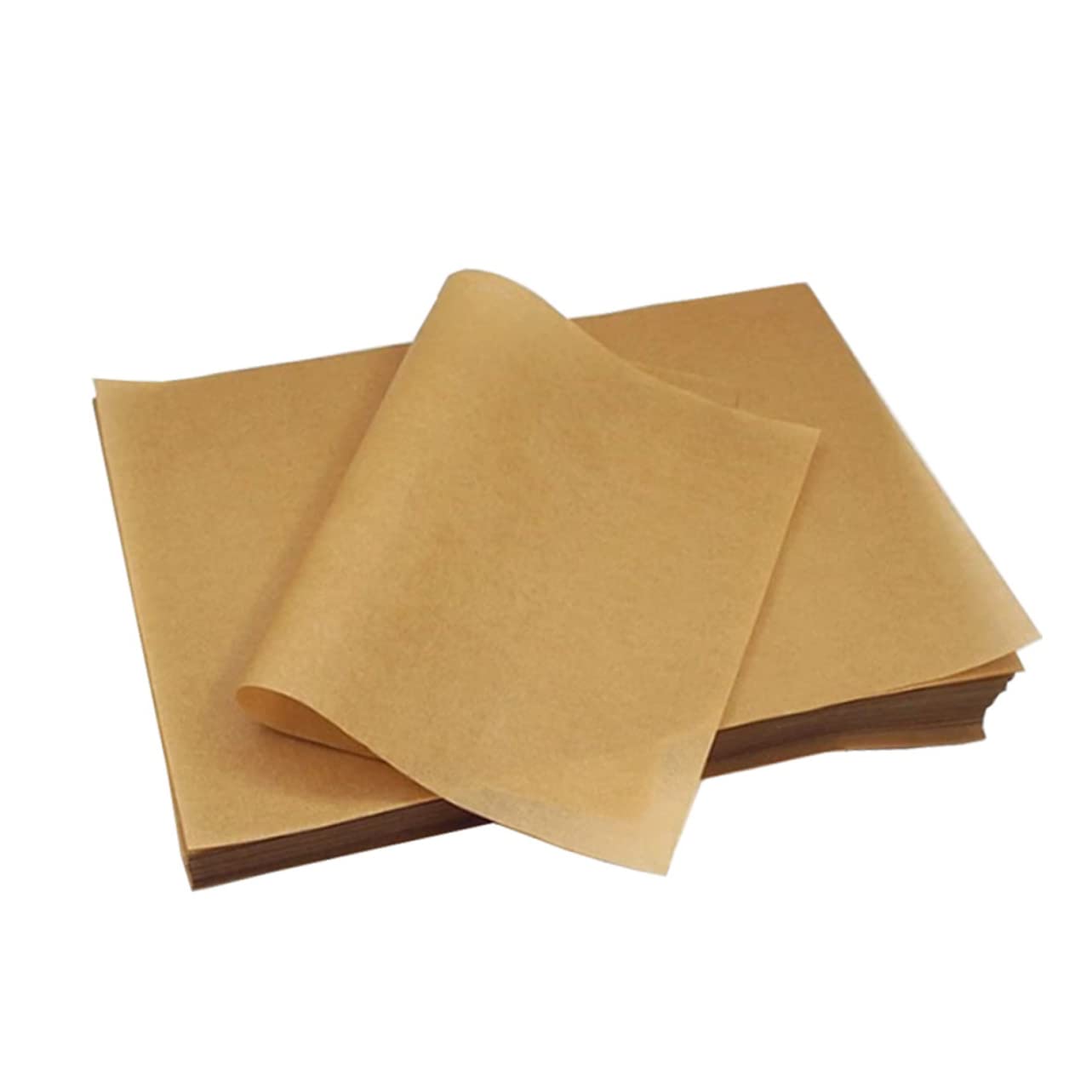 Carta da Forno per Cucine Domestiche e Pasticcerie Resistente ad Alte Temperature Marrone in Carta Kraft 30x40cm 100 Pezzi Alta Conducibilità Termica