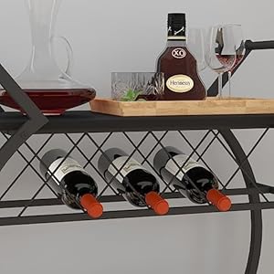 Lvbblackwinecartwithwheelsmodernbarcartwithwinerackindustrialbeveragerollingkitchenservingcartwithstoragemetalwoodenmicrowavedrinkliquorcartforhomediningroomblackoak  Urban Country Home Decor Lvb black wine cart with wheels modern bar cart with wine rack industrial beverage rolling kitchen serving cart with storage metal wooden microwave drink liquor cart for home dining room black oak  urban country home decor