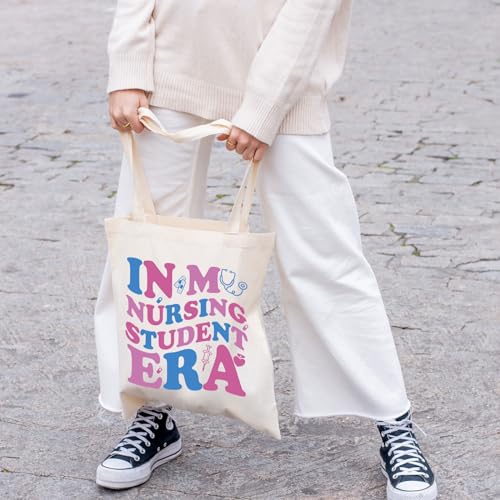Bolso tote para estudiantes de enfermería y enfermeros: 'In My Nursing Student Era' miniatura 5
