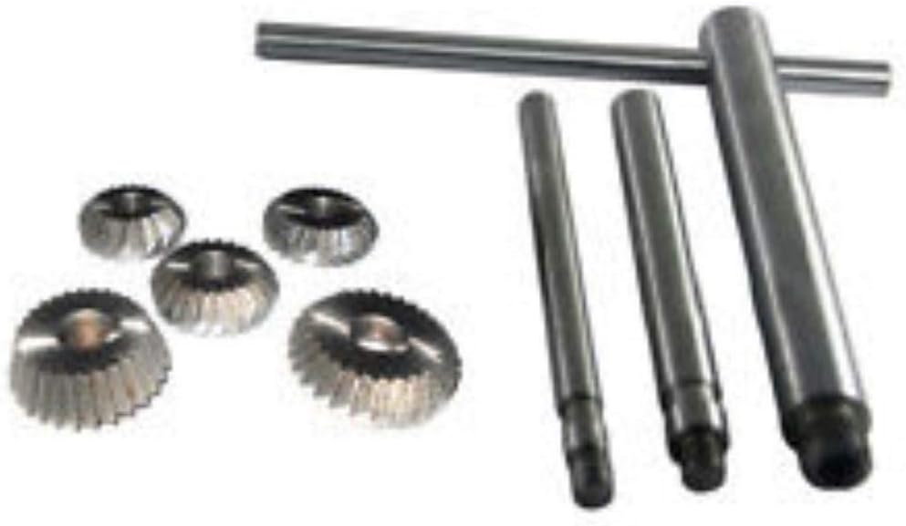 Engine Valve Seat Carbon Face Cutters 30, 45, 70/20 Bore Degree + FREE EXPRESS SHIPPING (5 Pieces Carbon Cutter Set)