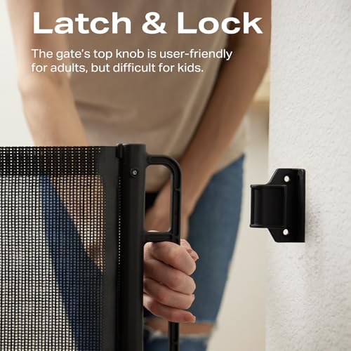Cumbor SGS5V202 Retractable Baby Gate Dog Gate thumb #3