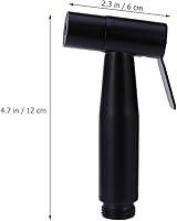 Vista 2 de Cabezal rociador de bidé de mano para inodoro, rociador de pañales de tela de acero inoxidable para inodoro, accesorio de bidé, ducha portátil