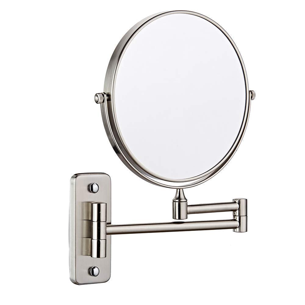 Miroir grossissant 3X mural double face pour éviter les erreurs de maquillage