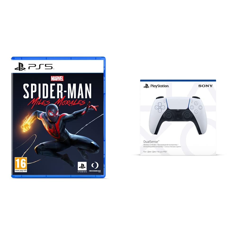 Sony Ps5 Marvel’s Spiderman Miles Morales (Ps5)+Dualsense Wireless Controller – (Playstation5)