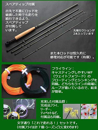 ツインモーション・フライタックルセット（リール２個、ライ