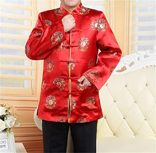 Tang Suit Chinese Traditional Clothing Men's Chinese Style Retro Jacket Coat3