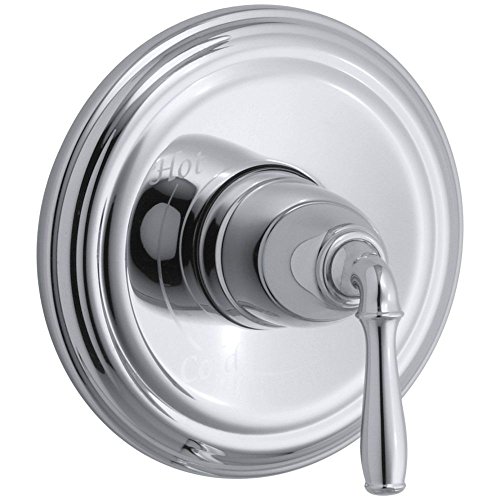 KOHLER K-T397-4-CP Devonshire Rite-Temp Pressure-Balancing Valve Trim, Polished Chrome