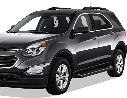 Estribos APS running boards 6in negros para Chevy Equinox miniatura 2