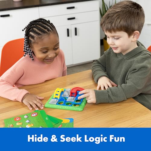 ThinkFun Friends: Playground - Hide & Seek Puzzle Game for Preschoolers - 30 Challenges for Problem-Solving Fun - Ages 3+ by ThinkFun - Used condition - Image 4