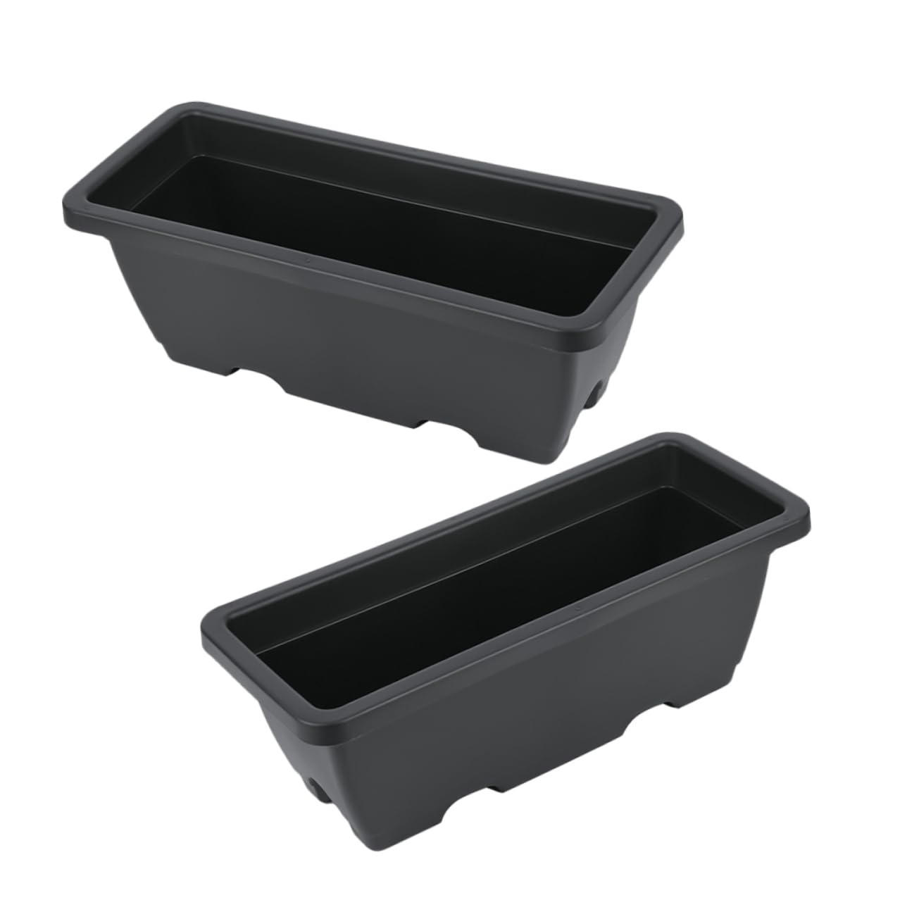 Jardinières de balcon rectangulaires TOYANDONA pour aménager un coin de verdure