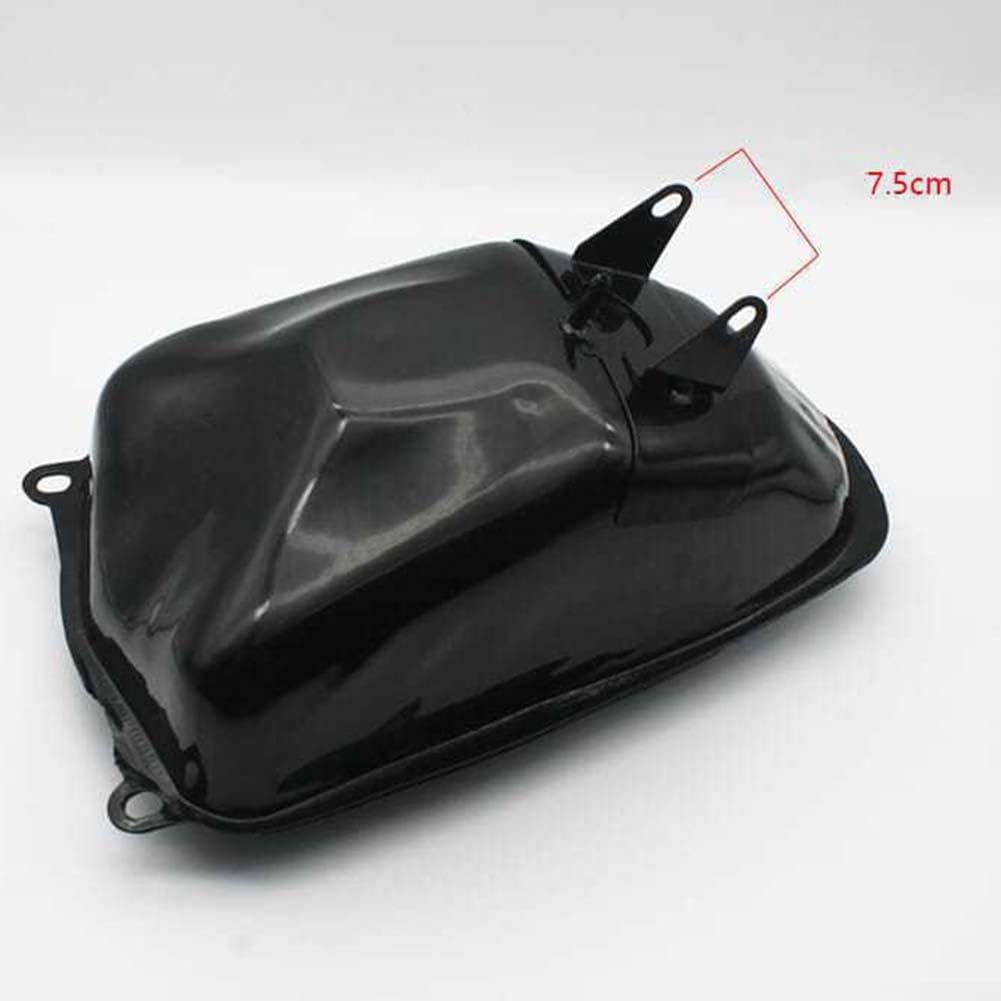 Tanque Combustible Curvo Metal para TBT110 Negro