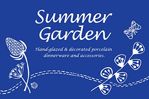 BIA Cordon Bleu 16-Ounce Gravy or Sauce Boat, Summer Garden/Blue