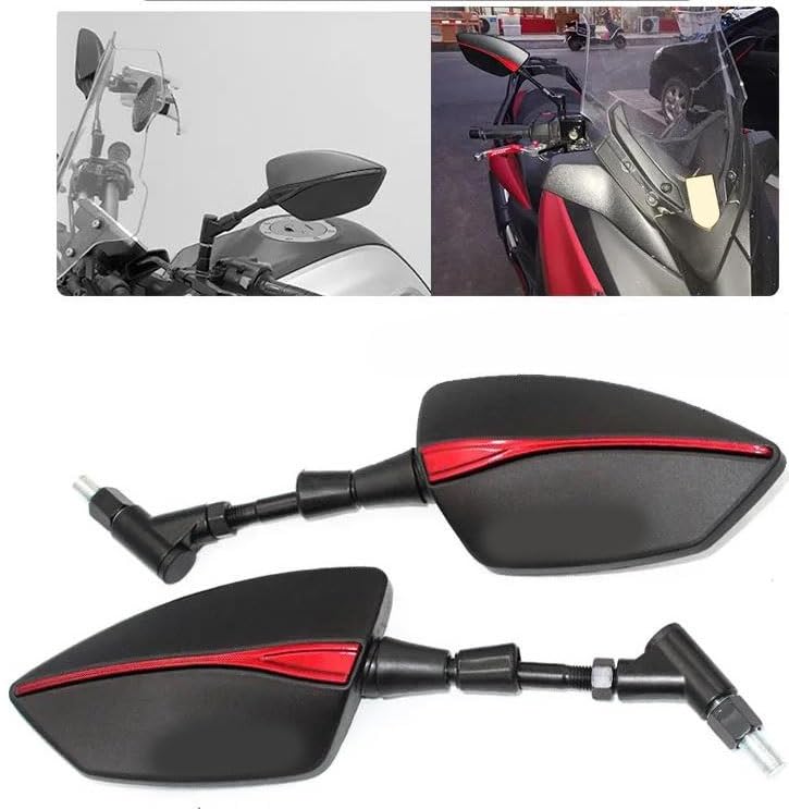 Retrovisor de scooter PCX 125 que elimina vibraciones y mejora la seguridad vial 4