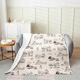 Diversos usos: manta de sofá, manta de cama, manta de oficina para interiores y exteriores, viajes, artículo de regalo, decoración de la casa, día del padre, día de la madre, día de San Valentín, día de recuerdo, cumpleaños de vacaciones, regalo de aniversario de inauguración de la casa, dormitorio de niños, sala de juegos o guardería como accesorio de decoración del hogar, accesorio de fotos y mucho más.