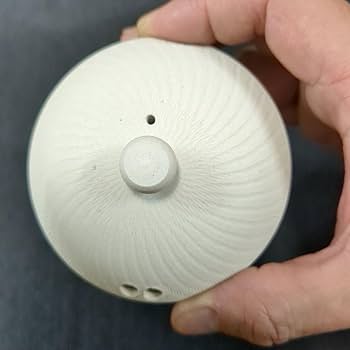 Amazon | 常滑焼 豊 白土 白泥 宝瓶 片手急須 1個 玉露 | ノー