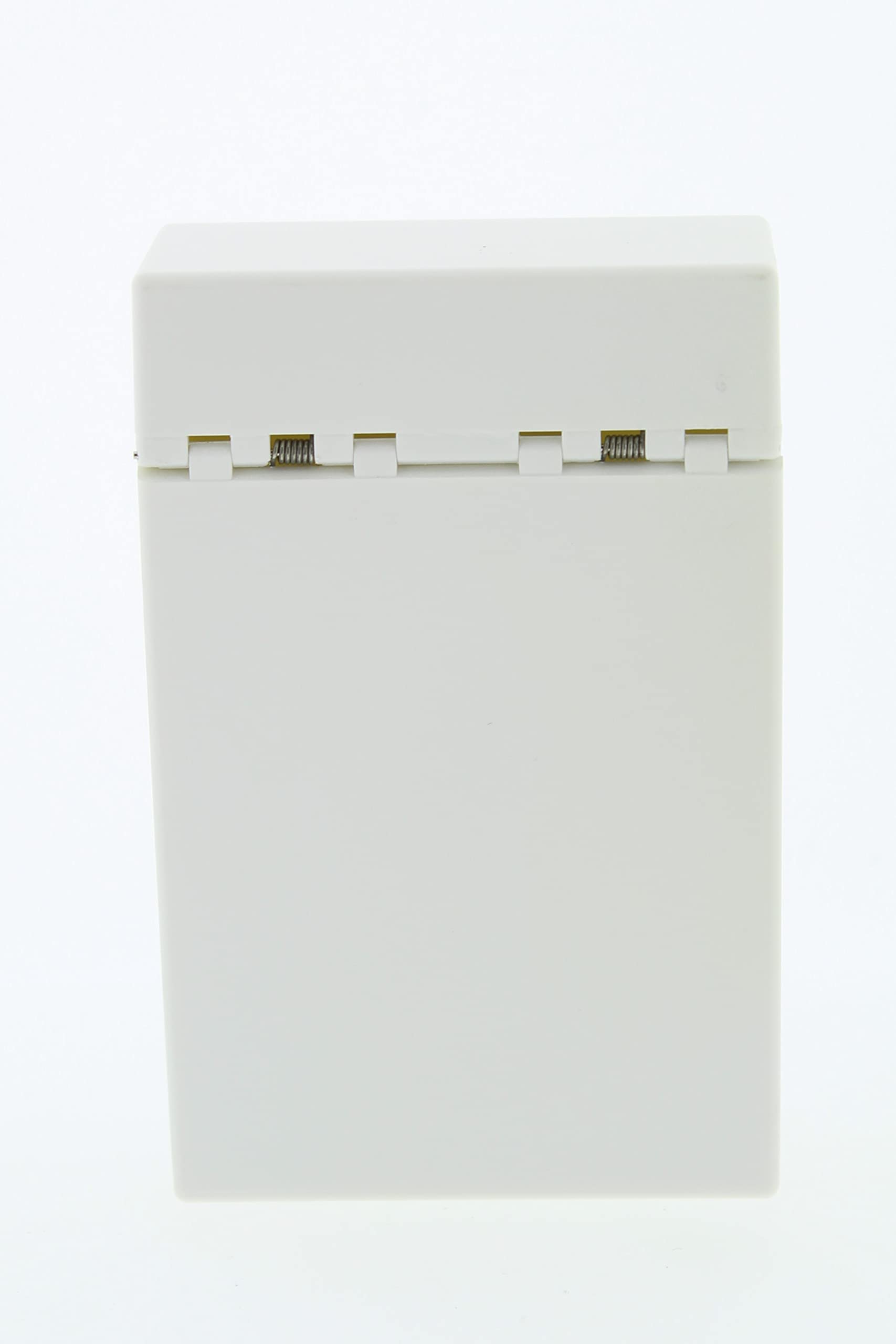 off white cigarette box Ivory Jushom Acrylic Transparent Cigarette Case,