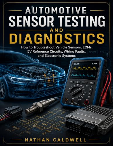 Automotive Sensor Testing and Diagnostics: How to Troubleshoot Vehicle Sensors, ECMs, 5V Reference Circuits, Wiring Faults, and Electronic Systems (Modern ... Diagnostics Mastery Series Book 13)