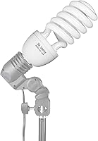 Vista 3 de EMART Full Spectrum Light Bulb, 45W 5500K Spiral CFL Daylight for Softbox Lighting Kit, Replacement Lamp for Photography Photo Video Studio