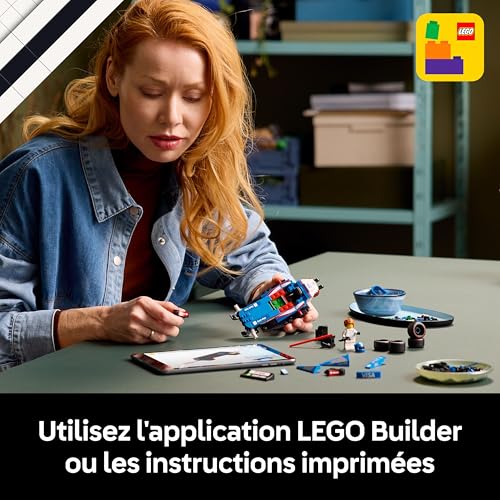 LEGO Speed Champions Voiture F1 Visa Cash App RB VCARB 01 - Maquette à Construire d'un véhicule de Formule 1 - Minifigurine Collector de Pilote de Course - Idée de Cadeau pour Adulte 77246