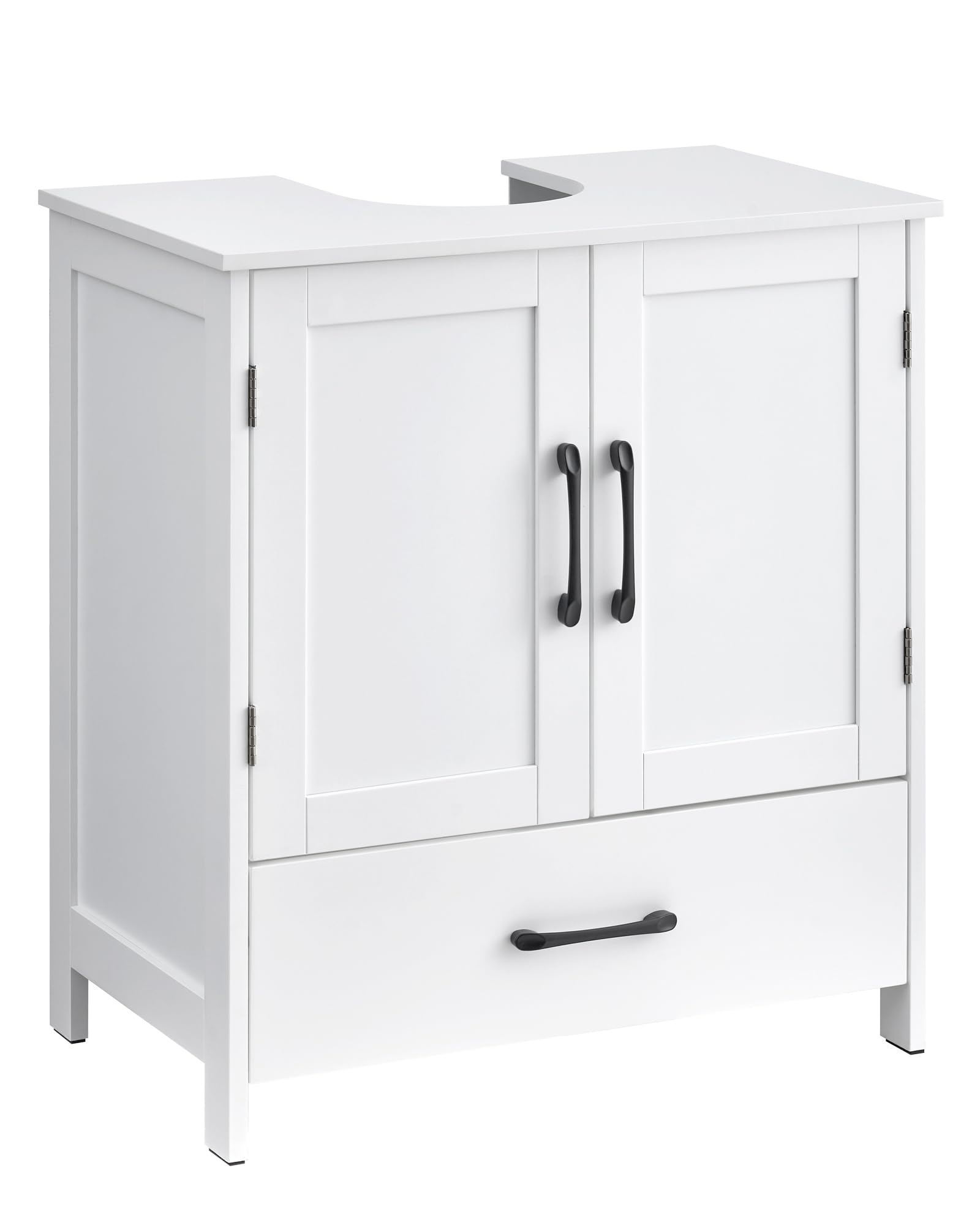 Cozivellia Bathroom Vanity Sink Cabinet with Drawer White
