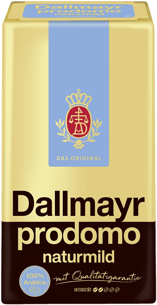 Dallmayr Prodomo naturmild Kaffee, gemahlen, Arabicabohnen 500 g