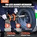 VEVOR 1 Inch Air Impact Wrench, Up to 5175 ft-lbs Beast Reverse Torque Output Pneumatic Impact w/ 8 Inch Anvil for Heavy Duty Machinery/Semi-Truck/Bus