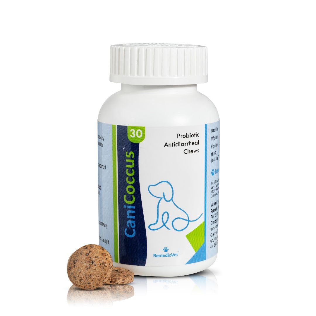 Canicoccus - Probiotic Chews for Dogs and Cats for Diarrhea, Indigestion, Gas and Cramps (B0D9KQK4VJ) Amazon Price History, Amazon Price Tracker