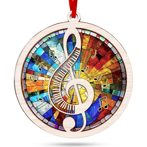 Music Gifts - Unique Christmas Ornaments for Musicians, Creative Music