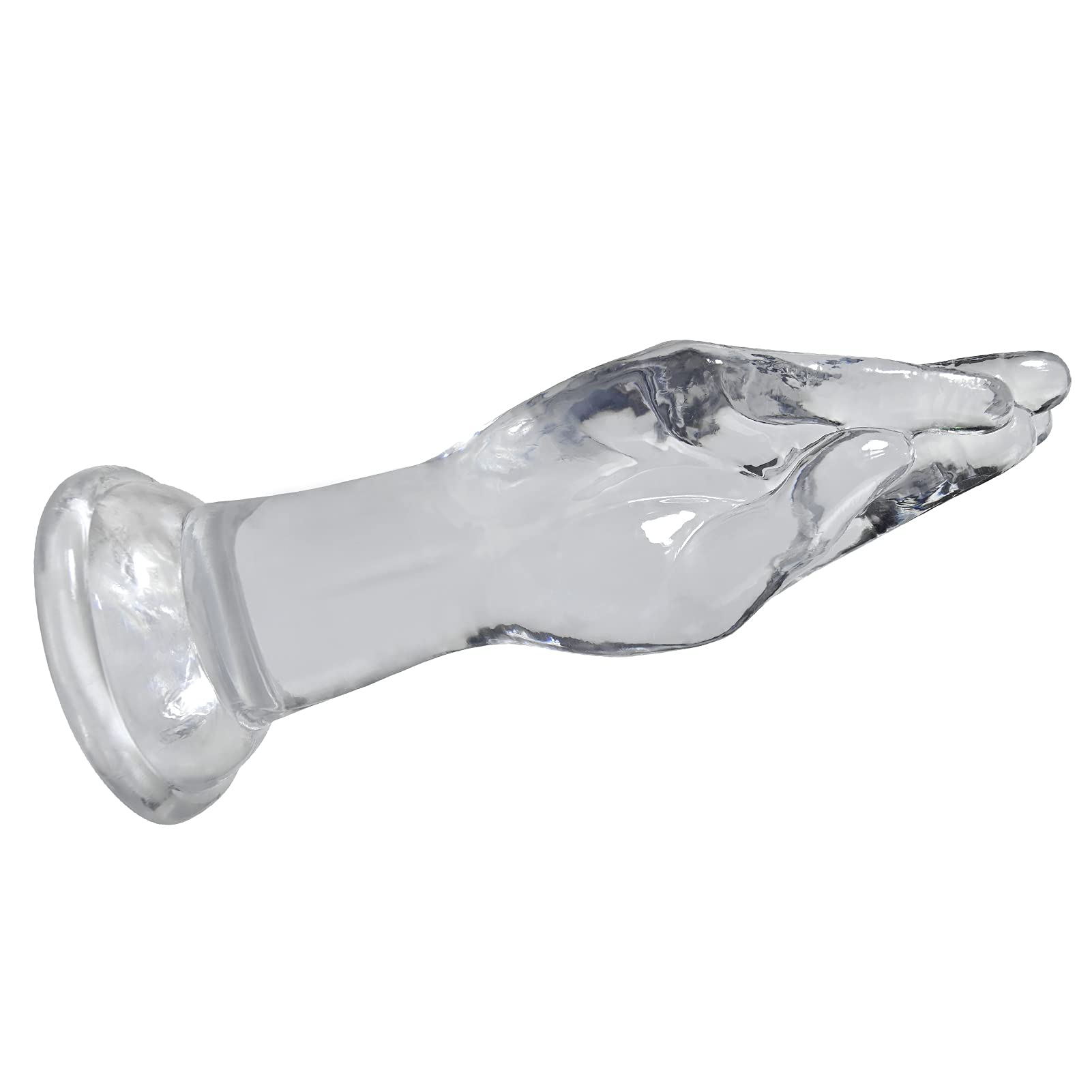 Realistic Hand Dildo with Strong Suction Cup Fist Anal Plugs Butt Plug Vaginal or Anal Fisting for Men Women Sex Factory Transparent