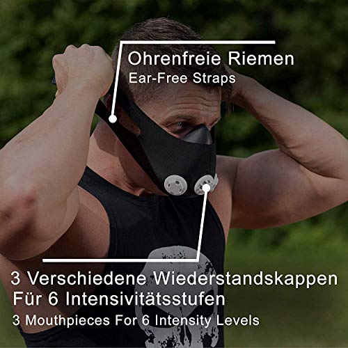 Geez Trainingsmaske für individuelles Ausdauertraining