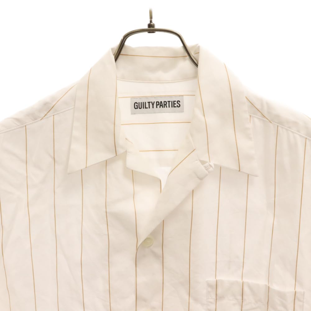 Amazon.co.jp: WACKO MARIA ワコマリア SOKTAS STRIPED OPEN COLLAR 