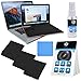 Camkix Set Panno di Pulizia e Copertura in Microfibra – Compatibile con Apple Macbook Air Retina 13” e Pro 13" - 4x Panno per Rivestimento Tastiera, Panno Doppio Lato, Libretto di Fazzoletti, Spray
