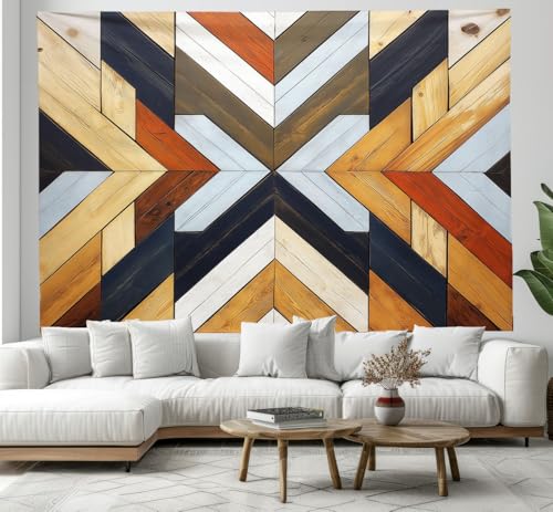 Tapisserie 3D pour habiller un mur vide de chambre et grand tissu mural