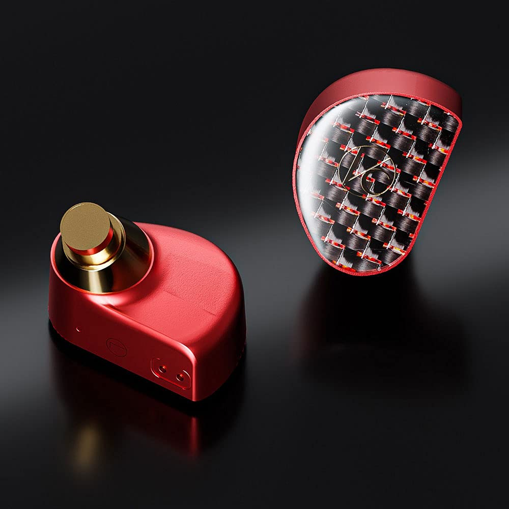 Amazon.co.jp: DARUMA AUDIO Vento Conductor T-1000 Red カナル型