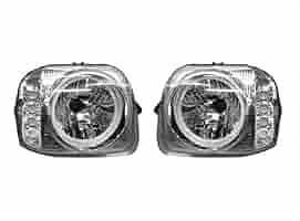 JB23 ジムニー LEDウィンカー LEDリング付きヘッドライト左右セット ヘッドライト JB23 ジムニー LEDウィンカー LEDリング付き