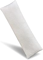 Vista 1 de Basic Beyond Almohadas de espuma viscoelástica - Almohadas largas para adultos, 20 x 54, duermen de lado y espalda