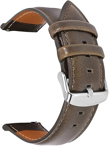 Miniatura 5 de OTGKF Para Garmin Venu 2 Plus correa de cuero reloj correa deportiva para Garmin Venu SQ 2 2SForerunner 245 645Vivoactve 4 3 pulsera