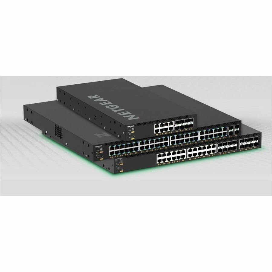 Image of NETGEAR AV Line M4350-24F4V 28 Port Switch XSM4328FV | L3 Managed Stackable | 24x10G SFP+ | 8x25G SFP28 | Rack-Mountable | Cloud Care's 3 Year Warranty SupportPlus Included