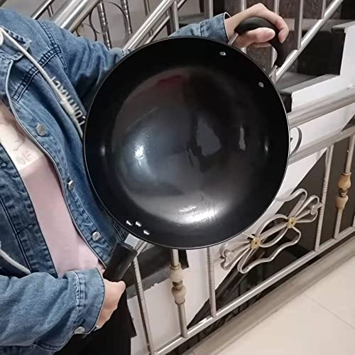 Wok, antiadherente, 32 cm, mango aislante miniatura 5