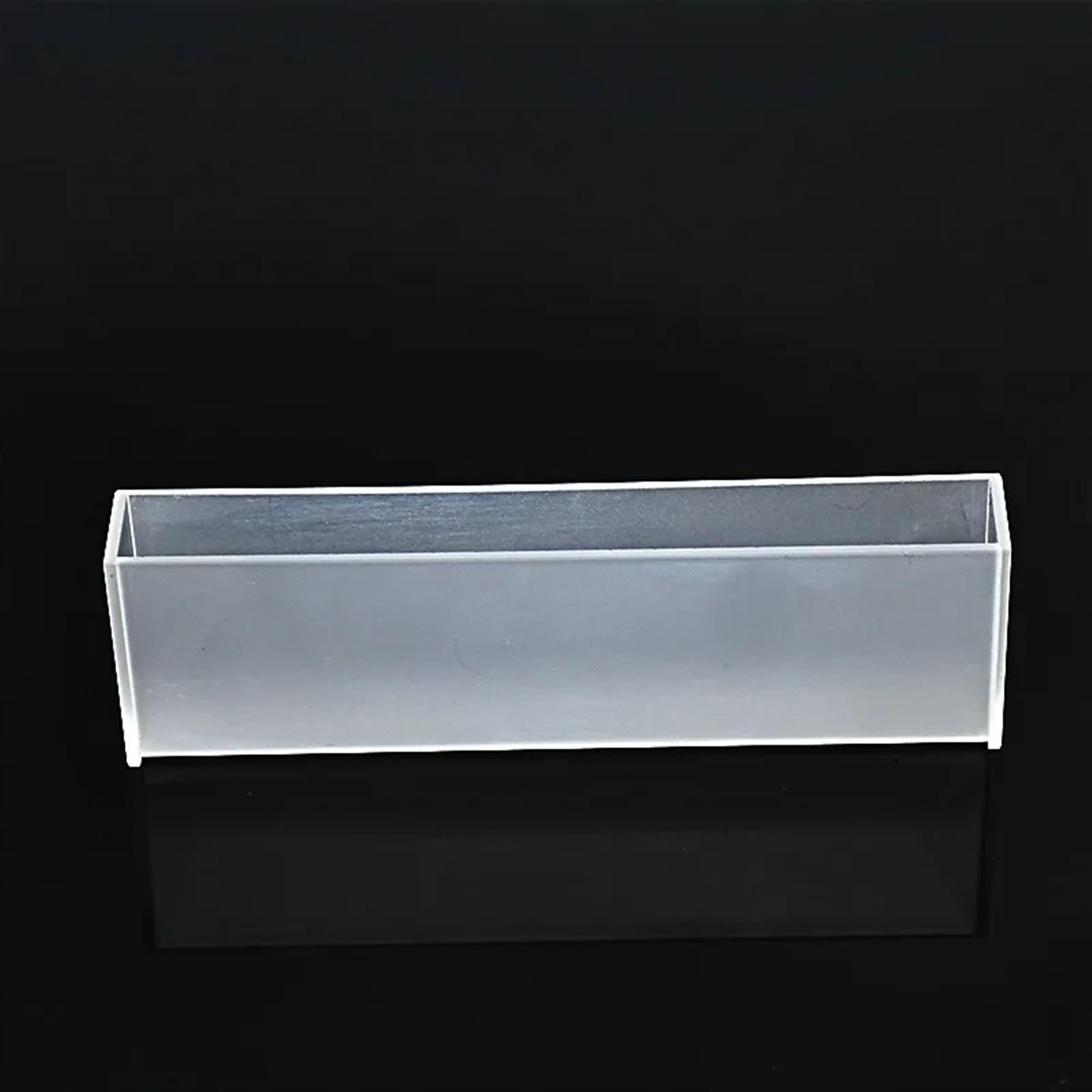 Cuvette de cuarzo de ángulo recto ， Cubeta de cuarzo con trayectoria de luz de 100 mm y celda de espectrómetro de 35 ml for espectrofotómetro con tecnología de sinterización de frita (paquete de 1)