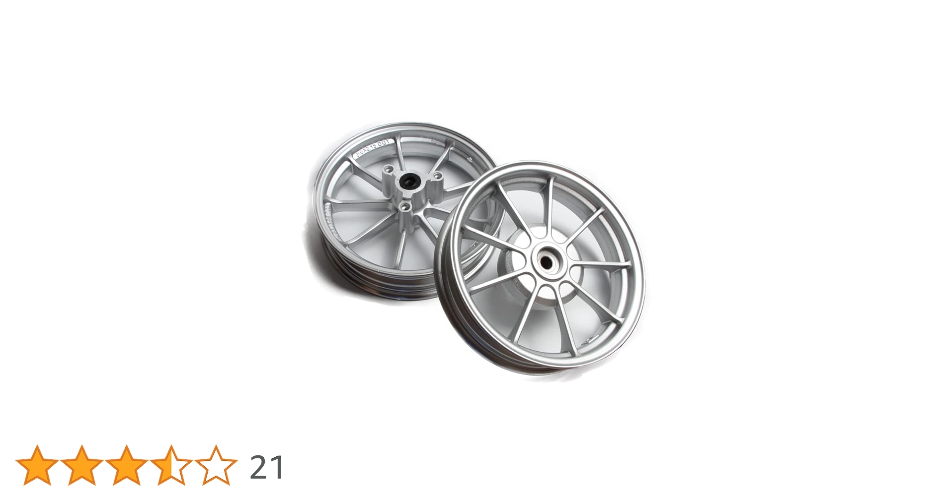 Amazon | 10インチのホイールの輪辋に適用 前後2個一対