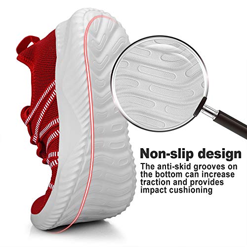 Image of Feethit Mens Slip On Running Shoes Breathable Lightweight Comfortable Fashion Non Slip Sneakers for Men
