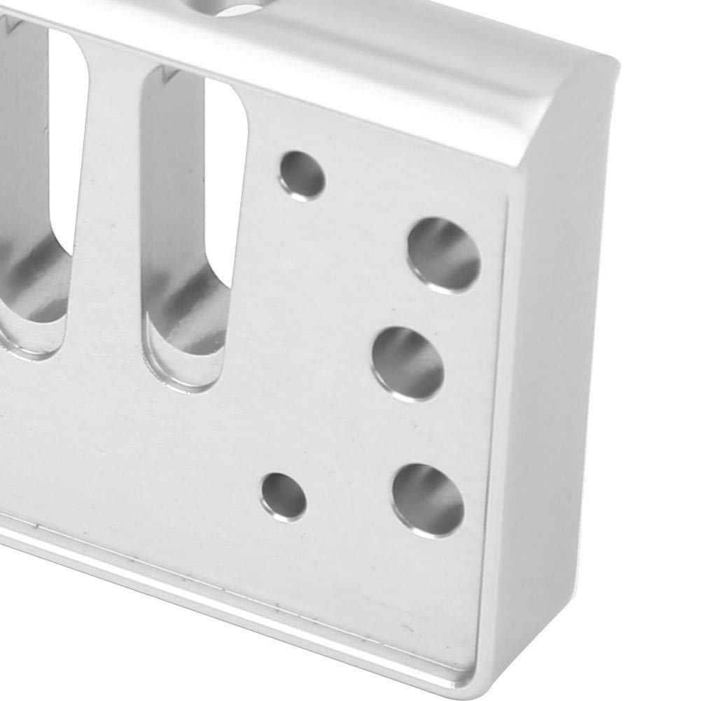Harmonica Comb 10 Hole Blues Harp Comb SP20 Accesorio de Aleación de Aluminio para Special20 Pulido de Oro Fino Liviano Silver (Plata)