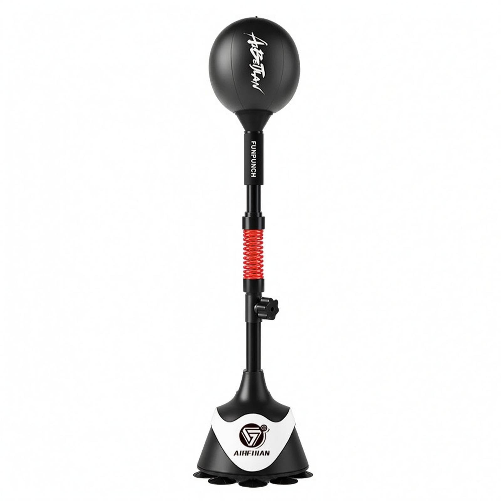 Boxing Speed Balls Stand Carbon Steel Spring Speed Balls Suction Cup Base for Reaction Training Black-image-29